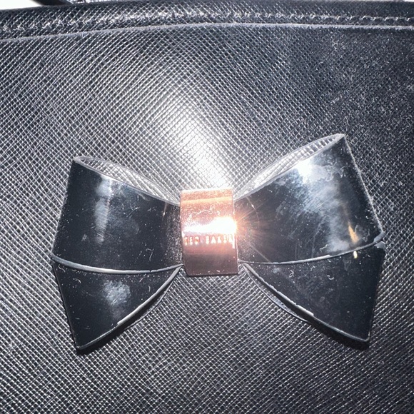 TED BAKER Tote Bag with pouch . Used - Picture 4 of 7